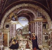 Bernardino Pinturicchio Bernardino Pinturicchio the Verkundigung oil painting reproduction